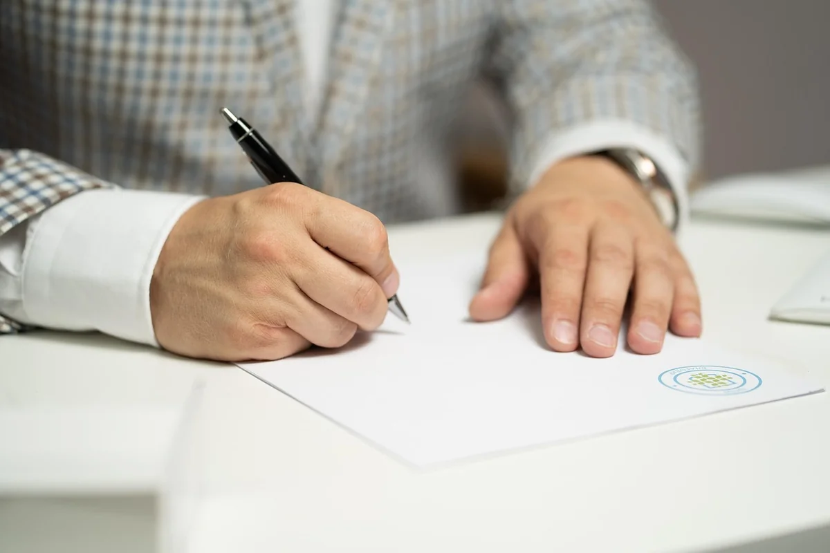 Modèle de signature 
